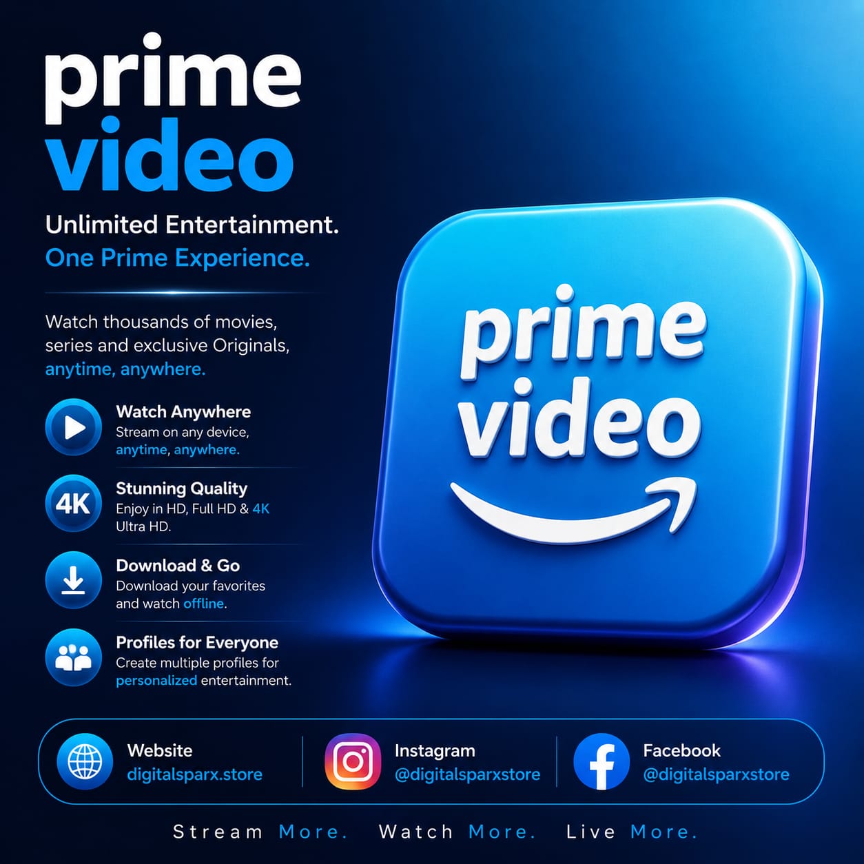 Buy Prime Video Subscription in Pakistan